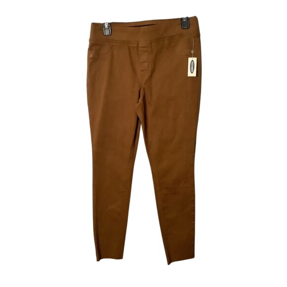 Old Navy Rockstar Super Skinny Jeggings Burnt Umber Size 6 Petite Cotton Blend - Picture 1 of 8